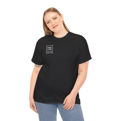 Black OL Media Team Tee