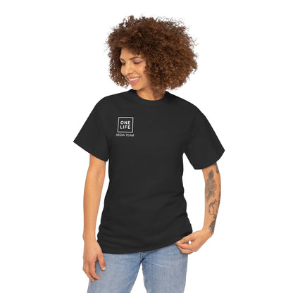 Black OL Media Team Tee